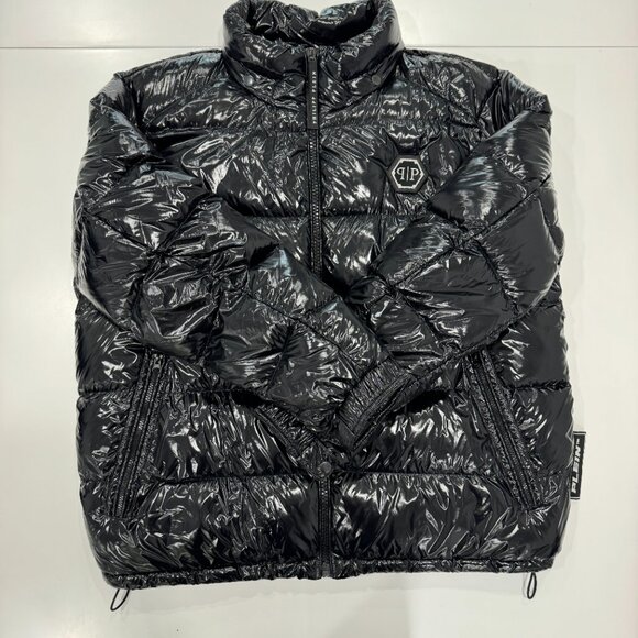 Philipp Plein Nylon Down Jacket, Size 3XL/ US XL-XXL - Picture 17 of 17